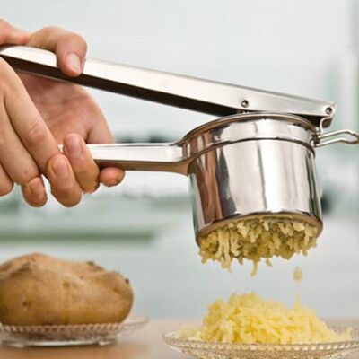 JUTE Manueller Kartoffelstampfer, Pommes-frites-maschine, Zitruspresse JUTE Manueller Kartoffelstampfer, Pommes-frites-maschine, Zitruspresse