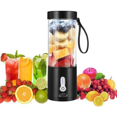 OEM Tragbarer Mixer Für Smoothies Und Shakes Wiederaufladbarer Mini-mixer Mit Usb-c-anschluss Und 6 Edelstahlklingen Mini-entsafter Bpa-frei Für Und OEM Tragbarer Mixer Für Smoothies Und Shakes Wiederaufladbarer Mini-mixer Mit Usb-c-anschluss Und 6 Edelstahlklingen Mini-entsafter Bpa-frei Für Und