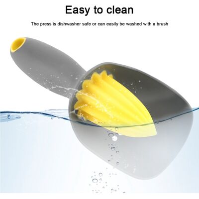 HEAT Ergonomische Manuelle Zitruspresse Für Zitronen, Limetten Und Orangen – Kompakter Schwarzer Entsafter, Praktisches Küchengerät Für Frischen, Selbstgemachten Saft HEAT Ergonomische Manuelle Zitruspresse Für Zitronen, Limetten Und Orangen – Kompakter Schwarzer Entsafter, Praktisches Küchengerät Für Frischen, Selbstgemachten Saft