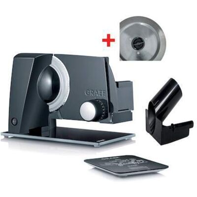 Graef Style S12 Twin Aufschnittmaschine Schwarz 170 W Graef Style S12 Twin Aufschnittmaschine Schwarz 170 W