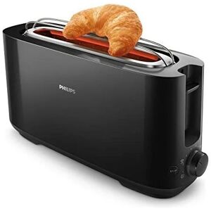 Philips - Daily Collection - Toaster (1 Scheibe(n), Schwarz, Kunststoff, Rotary, China, 950W)