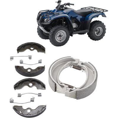 JUTE Die Vorderen Und Hinteren Bremsbacken Sind Mit Der Honda Trx250 Recon 250 (ebc345+fs100) Kompatibel. JUTE Die Vorderen Und Hinteren Bremsbacken Sind Mit Der Honda Trx250 Recon 250 (ebc345+fs100) Kompatibel.