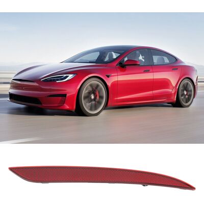 JUTE (t04) Die Hinteren Stoßstangenreflektoren Sind Mit Der Rechten Seite Des Tesla Model S Der Baujahre 2018-2023 Kompatibel. JUTE (t04) Die Hinteren Stoßstangenreflektoren Sind Mit Der Rechten Seite Des Tesla Model S Der Baujahre 2018-2023 Kompatibel.