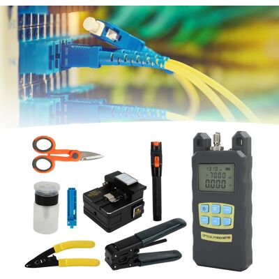 JUTE Das Glasfaser-reparaturset Enthält Ein Optisches Wattmeter Dxp-20b. JUTE Das Glasfaser-reparaturset Enthält Ein Optisches Wattmeter Dxp-20b.