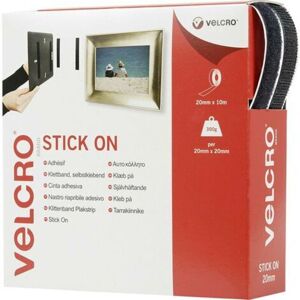 Velcro - VEL-EC60220 Klettband zum Aufkleben Haft- und Flauschteil (l x b) 10000 mm x 20 mm Schwarz 1 Velcro - VEL-EC60220 Klettband zum Aufkleben Haft- und Flauschteil (l x b) 10000 mm x 20 mm Schwarz 1