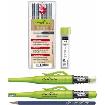 Pica Fein & Trocken Set - Markierer für Präzises Markieren Pica Fein & Trocken Set - Markierer für Präzises Markieren