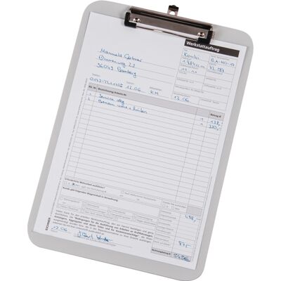 FP Klemmbrett Abs Mit Ausziehbarer Hakenöse Din A4 Grau FP Klemmbrett Abs Mit Ausziehbarer Hakenöse Din A4 Grau