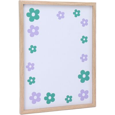 LEDE Wiederverwendbare Magnetische Whiteboard-tafel Mit Holzrahmen, Robuste Schreibtafel Mit Haken Und Stift, Ideal Für Planung Und To-do-listen, Für Zuhause Und Schule, Modell B LEDE Wiederverwendbare Magnetische Whiteboard-tafel Mit Holzrahmen, Robuste Schreibtafel Mit Haken Und Stift, Ideal Für Planung Und To-do-listen, Für Zuhause Und Schule, Modell B