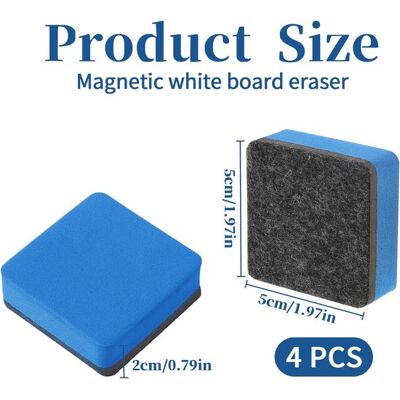 OEM 4er-pack Whiteboard-radierer Whiteboard-reiniger Kleine Whiteboard-radierer Bunte Marker-radierer Für Klassenzimmer Büro Whiteboards Für Lehrer OEM 4er-pack Whiteboard-radierer Whiteboard-reiniger Kleine Whiteboard-radierer Bunte Marker-radierer Für Klassenzimmer Büro Whiteboards Für Lehrer