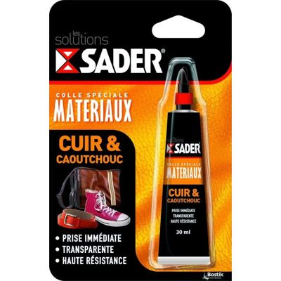 Transparenter Klebstoff Für Leder Und Gummi, 30ml Sader Transparenter Klebstoff Für Leder Und Gummi, 30ml Sader