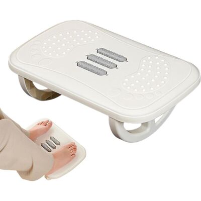 NO BRAND Fußstütze – Beinauflage Für Unter Den Schreibtisch – Pp-material – Massagefunktion – Ergonomisches Wippdesign – Bequeme Fußstütze Für Zuhause, Schule, Wohnungen NO BRAND Fußstütze – Beinauflage Für Unter Den Schreibtisch – Pp-material – Massagefunktion – Ergonomisches Wippdesign – Bequeme Fußstütze Für Zuhause, Schule, Wohnungen