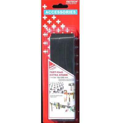 Fastech - 730-330-1c Klettband Zum Aufkleben Hotmelt Haft- Und Flauschteil, Extrastark (l X B) 1000 M Fastech - 730-330-1c Klettband Zum Aufkleben Hotmelt Haft- Und Flauschteil, Extrastark (l X B) 1000 M