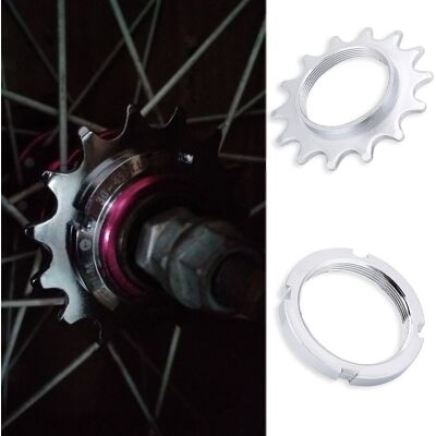 HEAT Pignons De Roue Libre Monovitesse En Acier Durable Pour Vélo À Pignon Fixe (14t) HEAT Pignons De Roue Libre Monovitesse En Acier Durable Pour Vélo À Pignon Fixe (14t)
