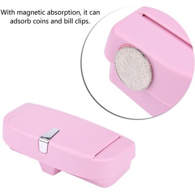HEAT Sonnenbrillenhalter Fürs Auto, Universelle Aufbewahrungsbox Mit Clip, Sonnenblenden-organizer, Pinkes Etui, Praktische Und Vielseitige Schutzhülle HEAT Sonnenbrillenhalter Fürs Auto, Universelle Aufbewahrungsbox Mit Clip, Sonnenblenden-organizer, Pinkes Etui, Praktische Und Vielseitige Schutzhülle