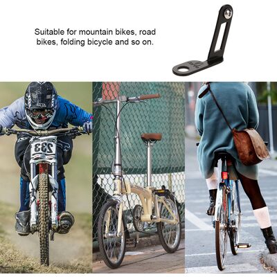 HEAT Support De Plaque D'Immatriculation Pour Vélo Ztto En Alliage D'Aluminium Durable (noir) HEAT Support De Plaque D'Immatriculation Pour Vélo Ztto En Alliage D'Aluminium Durable (noir)