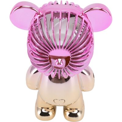 HEAT Tragbarer Handventilator, Niedliches Bärenmotiv, Usb-aufladbar, Ideal Für Büro, Schlafzimmer Und Leseecke (a4-format). HEAT Tragbarer Handventilator, Niedliches Bärenmotiv, Usb-aufladbar, Ideal Für Büro, Schlafzimmer Und Leseecke (a4-format).