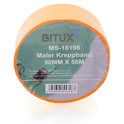 Bituxx - 12x 50m Profi Maler Kreppband Goldband Abdeckband Klebeband 50 Mm Bituxx - 12x 50m Profi Maler Kreppband Goldband Abdeckband Klebeband 50 Mm