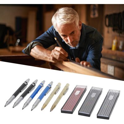 JUTE Zimmermannsbleistift-set 2,0 Mm – Hartmetallminen Und Markierwerkzeuge Für Künstlerisches Zeichnen, Schreiben, Skizzieren Und Bauarbeiten JUTE Zimmermannsbleistift-set 2,0 Mm – Hartmetallminen Und Markierwerkzeuge Für Künstlerisches Zeichnen, Schreiben, Skizzieren Und Bauarbeiten