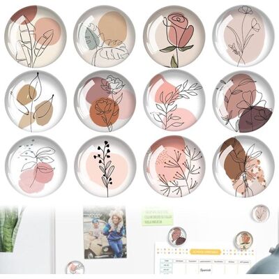 OEM 12 Stück Dekorative Kristallmagnete, Rosa Magnete, Kühlschrankmagnet Mit Blumenmotiv, Kühlschrankmagnet, Kühlschrankmagnettafel, Kühlschrankmagnet OEM 12 Stück Dekorative Kristallmagnete, Rosa Magnete, Kühlschrankmagnet Mit Blumenmotiv, Kühlschrankmagnet, Kühlschrankmagnettafel, Kühlschrankmagnet