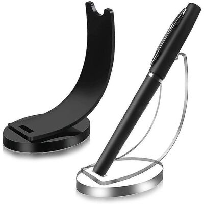 ALLAUVE Transparenter Acrylhalter Für Elektronische Stifte (2 Stück), Für Bleistifte Und Kugelschreiber. ALLAUVE Transparenter Acrylhalter Für Elektronische Stifte (2 Stück), Für Bleistifte Und Kugelschreiber.