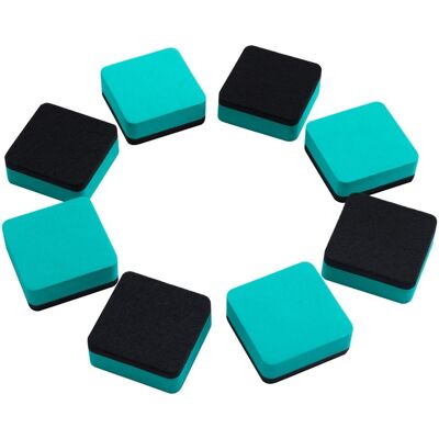 HEAT 30-teiliges Set Magnetische Whiteboard-radierer, Whiteboard-reiniger, Trockenabwischmarker, Schul- Und Bürobedarf HEAT 30-teiliges Set Magnetische Whiteboard-radierer, Whiteboard-reiniger, Trockenabwischmarker, Schul- Und Bürobedarf