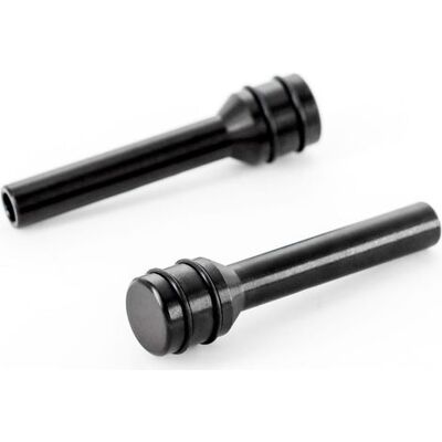 HEAT Universeller Türgriff Aus Aluminiumlegierung, Korrosionsbeständig, Elegant, Mit Austauschbarer Innenliegender Zugwelle, Schwarz HEAT Universeller Türgriff Aus Aluminiumlegierung, Korrosionsbeständig, Elegant, Mit Austauschbarer Innenliegender Zugwelle, Schwarz