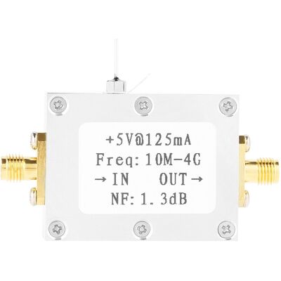 HEAT 1 Stück Breitband-0,01–4 Ghz 21 Db Lna-rauscharmverstärkermodulplatine HEAT 1 Stück Breitband-0,01–4 Ghz 21 Db Lna-rauscharmverstärkermodulplatine