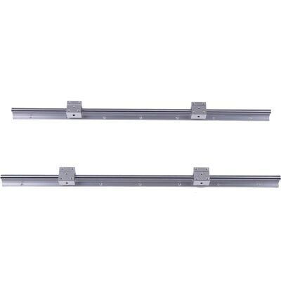 HEAT 2 Stück Sbr12-700mm 12mm Linearführungsschienen, 4 Stück Sbr12uu Blöcke HEAT 2 Stück Sbr12-700mm 12mm Linearführungsschienen, 4 Stück Sbr12uu Blöcke