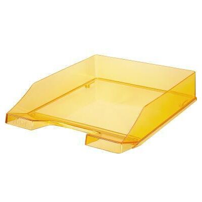 Han - Briefablage Klassik Din A4 Din C4 Polystyrol Farbe: Orange Transparent Han - Briefablage Klassik Din A4 Din C4 Polystyrol Farbe: Orange Transparent