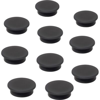 Magnet Mu196 (ø) 25 Mm Rund Schwarz 10 St. Mu196 - Sigel Magnet Mu196 (ø) 25 Mm Rund Schwarz 10 St. Mu196 - Sigel
