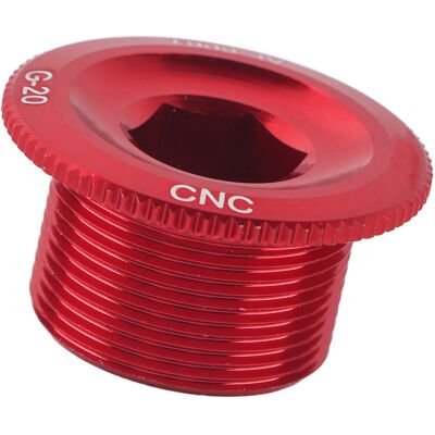 HEAT Vis De Fixation De Manivelle De Vélo Gub En Alliage D'Aluminium Durable (rouge) HEAT Vis De Fixation De Manivelle De Vélo Gub En Alliage D'Aluminium Durable (rouge)