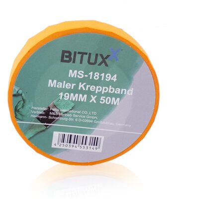 BITUXX 6x 50m Profi Maler Kreppband Goldband Abdeckband Klebeband 19 Mm BITUXX 6x 50m Profi Maler Kreppband Goldband Abdeckband Klebeband 19 Mm
