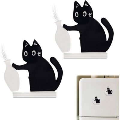 OEM Dekorative Magnetische Katzenvase Für Kühlschrank Oder Schreibtisch OEM Dekorative Magnetische Katzenvase Für Kühlschrank Oder Schreibtisch