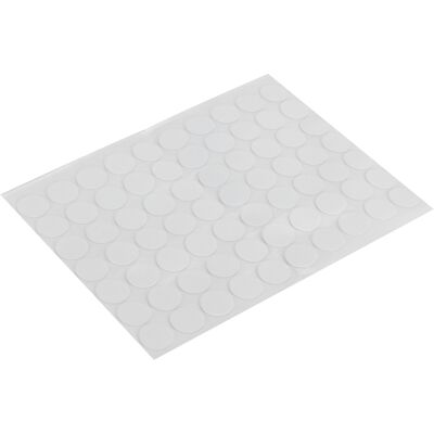 HEAT Konvolut Von 70 Runden Acrylglasaufklebern, Transparentes Doppelseitiges Klebeband Zur Befestigung HEAT Konvolut Von 70 Runden Acrylglasaufklebern, Transparentes Doppelseitiges Klebeband Zur Befestigung