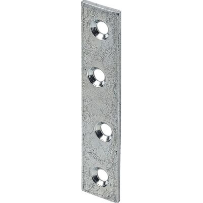 Vormann Verbindungsblech - 170mm x 30mm x 3mm - Stahl, Blau verzinkt Vormann Verbindungsblech - 170mm x 30mm x 3mm - Stahl, Blau verzinkt