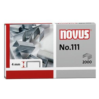 Novus - Heftklammer No. 111 Heftgeräte Heftzangen Stahl Verzinkt 2.000 St./pack. Novus - Heftklammer No. 111 Heftgeräte Heftzangen Stahl Verzinkt 2.000 St./pack.