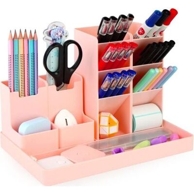 OEM 5-teiliger Multifunktionaler Schreibtisch-organizer – Robustes Pp-kunststoff-aufbewahrungssystem – Maße: 24,5 X 14,5 Cm – Für Schreibwaren Und Zubehör OEM 5-teiliger Multifunktionaler Schreibtisch-organizer – Robustes Pp-kunststoff-aufbewahrungssystem – Maße: 24,5 X 14,5 Cm – Für Schreibwaren Und Zubehör