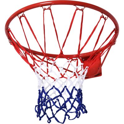 OEM Basketballkorb, Indoor & Outdoor Mit Ø46 Cm Korb Und Netz, Wandmontage, Basketball Board Für Jugendliche Erwachsene, Rot + Blau + Weiß OEM Basketballkorb, Indoor & Outdoor Mit Ø46 Cm Korb Und Netz, Wandmontage, Basketball Board Für Jugendliche Erwachsene, Rot + Blau + Weiß