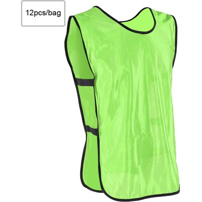 HEAT Ärmellose, Atmungsaktive Trikots Für Erwachsene, Fußball, Basketball, Training, Mannschaftswesten, Gruppen, Grün HEAT Ärmellose, Atmungsaktive Trikots Für Erwachsene, Fußball, Basketball, Training, Mannschaftswesten, Gruppen, Grün