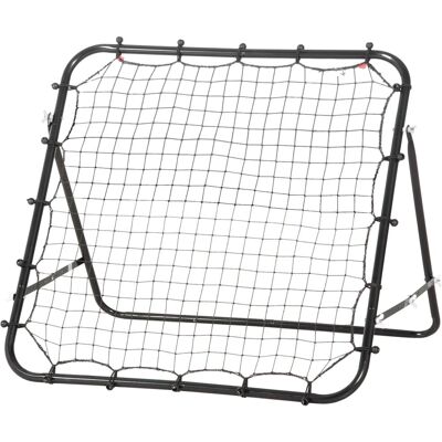 OEM Rebounder Für Fußball, 84 X 84 Cm Fussball Rebounder Mit Stufenlos Verstellbarem Winkel, Kickback Rückprallwand Fußballtor Für Jugendliche Schuss-, Pass- Und Ballannahmetraining Schwarz OEM Rebounder Für Fußball, 84 X 84 Cm Fussball Rebounder Mit Stufenlos Verstellbarem Winkel, Kickback Rückprallwand Fußballtor Für Jugendliche Schuss-, Pass- Und Ballannahmetraining Schwarz