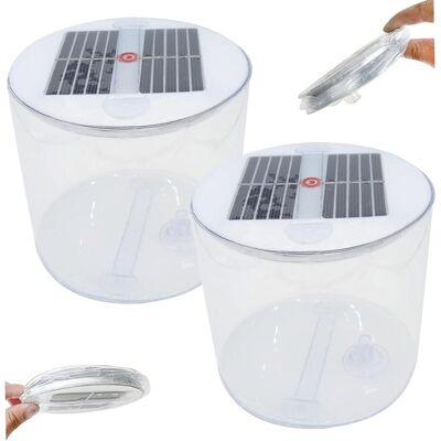 OEM 2-teiliges Wasserdichtes, Aufblasbares Solar-campinglaternen-set – Tragbare, Faltbare Lampe Mit Griff Für Zelt, Wandern Und Reisen OEM 2-teiliges Wasserdichtes, Aufblasbares Solar-campinglaternen-set – Tragbare, Faltbare Lampe Mit Griff Für Zelt, Wandern Und Reisen