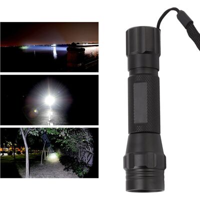 JUTE Led-taschenlampe, Weißes Licht, Tragbar, Ideal Für Camping, Jagen Und Angeln Im Freien. JUTE Led-taschenlampe, Weißes Licht, Tragbar, Ideal Für Camping, Jagen Und Angeln Im Freien.