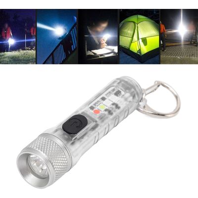 JUTE Multifunktionale, Wiederaufladbare Usb-taschenlampe, Hohe Intensität, Ultrahell, Große Reichweite, Mini-tragbare Led-taschenlampe Für Den Außenbereich, Transparent. JUTE Multifunktionale, Wiederaufladbare Usb-taschenlampe, Hohe Intensität, Ultrahell, Große Reichweite, Mini-tragbare Led-taschenlampe Für Den Außenbereich, Transparent.
