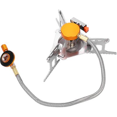 HEAT Tragbarer 3500-w-gaskocher Für Camping, Faltbar Für Wanderungen Und Picknicks, Mini-metallbrenner, Kompakter Outdoor-kocher HEAT Tragbarer 3500-w-gaskocher Für Camping, Faltbar Für Wanderungen Und Picknicks, Mini-metallbrenner, Kompakter Outdoor-kocher