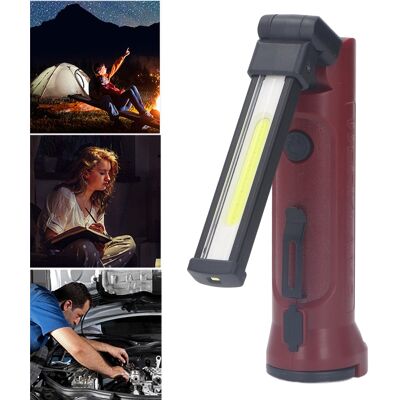 JUTE Led-arbeitsleuchte, Wiederaufladbare Tragbare Taschenlampe, Magnetische Handarbeitsleuchte, Kfz-inspektionsleuchte Für Den Außenbereich Mit Haken, Camping- Und Wanderleuchte, Notleuchte. JUTE Led-arbeitsleuchte, Wiederaufladbare Tragbare Taschenlampe, Magnetische Handarbeitsleuchte, Kfz-inspektionsleuchte Für Den Außenbereich Mit Haken, Camping- Und Wanderleuchte, Notleuchte.