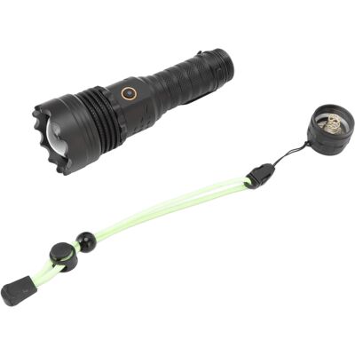 HEAT 5800 Lumen Led-taschenlampe, Wasserdicht, Usb-aufladbar, Notfall-taschenlampe Für Outdoor-aktivitäten, 5 Leuchtmodi, Zoomfunktion, Ideal Für Camping HEAT 5800 Lumen Led-taschenlampe, Wasserdicht, Usb-aufladbar, Notfall-taschenlampe Für Outdoor-aktivitäten, 5 Leuchtmodi, Zoomfunktion, Ideal Für Camping