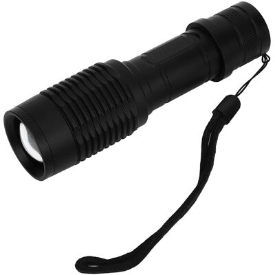 HEAT Led-taschenlampe Mit 2000 Lumen, Starkem Licht, Teleskop-zoom, Wasserdicht, Ideal Für Abenteuerreisen, Wandern Und Camping. HEAT Led-taschenlampe Mit 2000 Lumen, Starkem Licht, Teleskop-zoom, Wasserdicht, Ideal Für Abenteuerreisen, Wandern Und Camping.