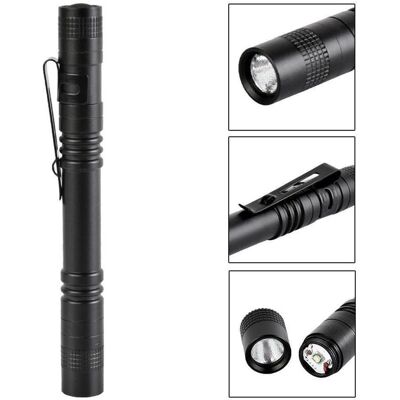 OEM Stiftförmige Taschenlampe, Set Mit 2 Stiftförmigen Led-taschenlampen Mit Clip, Mini-taschenlampe, Kleine Stiftförmige Inspektionstaschenlampe OEM Stiftförmige Taschenlampe, Set Mit 2 Stiftförmigen Led-taschenlampen Mit Clip, Mini-taschenlampe, Kleine Stiftförmige Inspektionstaschenlampe
