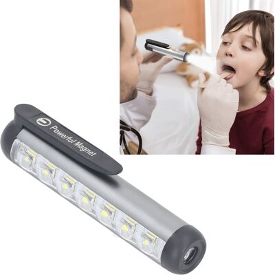 JUTE Tragbare Led-clip-on-stiftlampe, Stiftlampe Mit Zwei Lichtstrahlen Für Krankenschwestern, Studenten Und Ärzte, Wiederaufladbare Mini-taschenlampe JUTE Tragbare Led-clip-on-stiftlampe, Stiftlampe Mit Zwei Lichtstrahlen Für Krankenschwestern, Studenten Und Ärzte, Wiederaufladbare Mini-taschenlampe