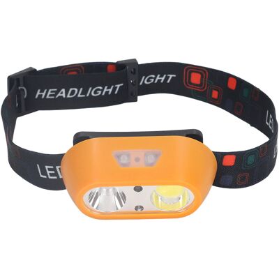 HEAT Led-stirnlampe, Usb-aufladbar, 300 Lm, Hohe Leuchtkraft, Cob-xpe-technologie, 6 Leuchtmodi, Mit Sensorschalter HEAT Led-stirnlampe, Usb-aufladbar, 300 Lm, Hohe Leuchtkraft, Cob-xpe-technologie, 6 Leuchtmodi, Mit Sensorschalter